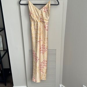 Fortunate One Golden Rivers Midi Dress